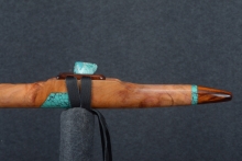 Plum Native American Flute, Minor, High D-5, #S3F